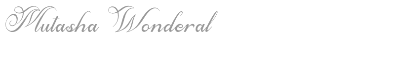 Mutasha Wonderal - Demo